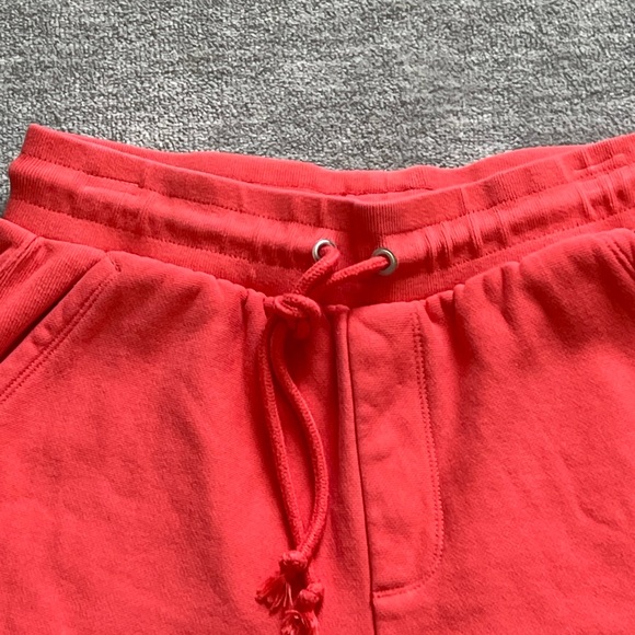 Champion Reverse Weave Cantaloupe Orange Sweat Shorts - Picture 2 of 6